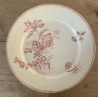 Assiette plate - Digoin-Sarreguemines - Fontange