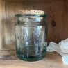 Pot ancien en verre épais