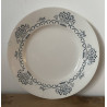 Assiette plate - Longwy - UF-5