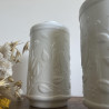 Pot d'apothicaire - en opaline - blanc