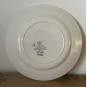 Assiette plate - Longwy - UF-5