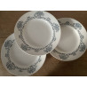 Assiette plate - Longwy - UF-5