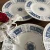 Assiettes à dessert (lot de 6) - Coalport - Revelry Blue