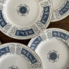 Assiettes à dessert (lot de 6) - Coalport - Revelry Blue