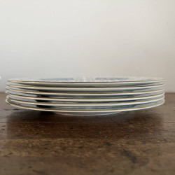 Assiettes à dessert (lot de 6) - Coalport - Revelry Blue