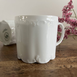 Tasses à café en porcelaine blanche (lot de 6) - Classic Rose Collection - Rosenthal - Monbijou