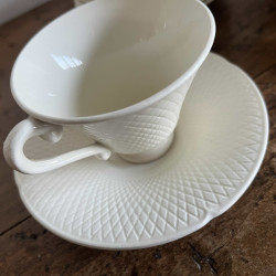 Tasse & sous-tasse à café - Salins - Chinon