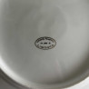 Assiette plate en porcelaine - Limoges - Flower Power