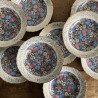 Assiette creuse en porcelaine - Limoges - Flower Power