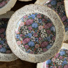 Assiette creuse en porcelaine - Limoges - Flower Power