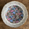 Assiette creuse en porcelaine - Limoges - Flower Power