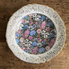 Assiette creuse en porcelaine - Limoges - Flower Power