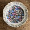 Assiette creuse en porcelaine - Limoges - Flower Power