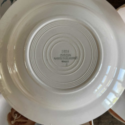 Assiette creuse - Digoin Sarreguemines - 9181