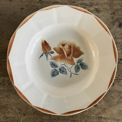 Assiette creuse - Digoin Sarreguemines - 9181