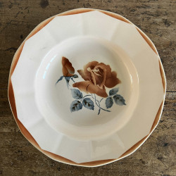 Assiette creuse - Digoin Sarreguemines - 9181