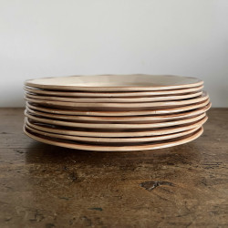 Assiette plate - Digoin Sarreguemines - 9181