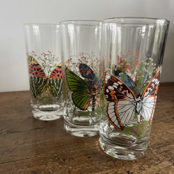 Verres à limonade (lot de 6) - Papillons - Reims