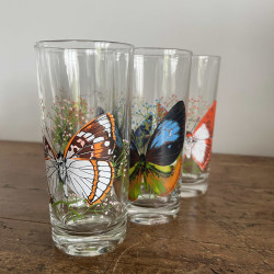 Verres à limonade (lot de 6) - Papillons - Reims