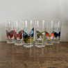 Verres à limonade (lot de 6) - Papillons - Reims - Lot 2