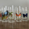 Verres à limonade (lot de 6) - Papillons - Reims - Lot 2