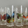 Verres à limonade (lot de 6) - Papillons - Reims - Lot 2