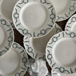 Assiette plate - Longchamp - Villey