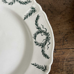 Assiette plate - Longchamp - Villey