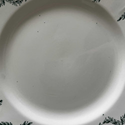 Assiette plate - Longchamp - Villey