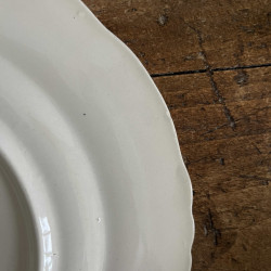 Assiette plate - Longchamp - Villey