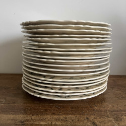 Assiette plate - Longchamp - Villey