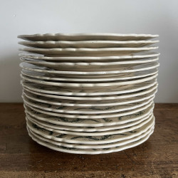 Assiette plate - Longchamp - Villey