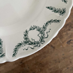 Assiette plate - Longchamp - Villey
