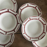 Assiettes creuses (lot de 6) - Badonviller - Lucie