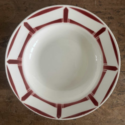 Assiettes creuses (lot de 6) - Badonviller - Lucie