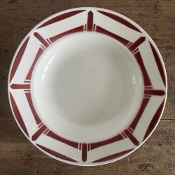 Assiettes creuses (lot de 6) - Badonviller - Lucie