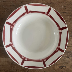 Assiettes creuses (lot de 6) - Badonviller - Lucie