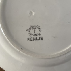 Assiettes plates (Lot de 6) - Badonviller - Senlis