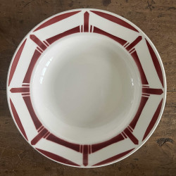 Assiettes creuses (lot de 6) - Badonviller - Lucie