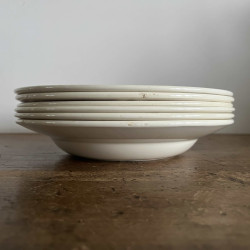 Assiettes creuses (lot de 6) - Badonviller - Lucie