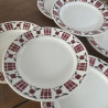 Assiettes plates (Lot de 6) - Badonviller - Senlis