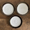 Tasses à thé & sous-tasses (lot de 6) - L'Amandinoise - Clématite