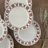 Assiettes plates (Lot de 6) - Badonviller - Senlis