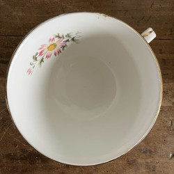 Tasses à thé & sous-tasses (lot de 6) - L'Amandinoise - Clématite