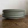 Assiettes à dessert (lot de 8) - Boch - La Louvière - Argenteuil