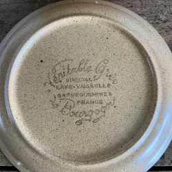 Assiette à dessert - Véritable grès de Bourgogne