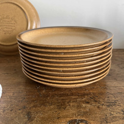 Assiette à dessert - Véritable grès de Bourgogne