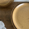 Assiette à dessert - Véritable grès de Bourgogne