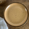 Assiette à dessert - Véritable grès de Bourgogne