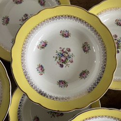 Assiette creuse - Digoin Sarreguemines - Graziella